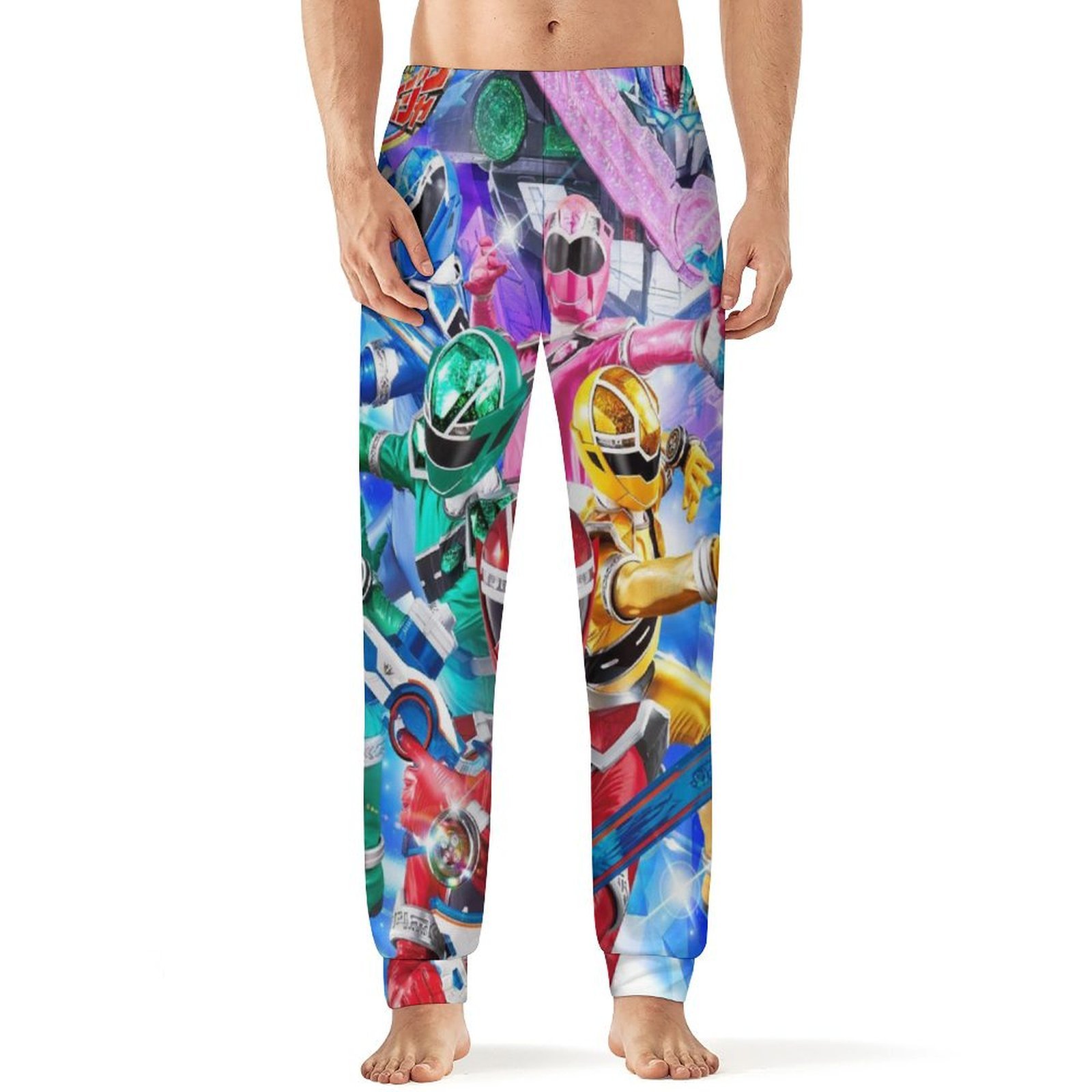 Power Ranger Pants Power Rangers Men's Pajama Pants Ultra Lightweight Pjs Bottoms ...