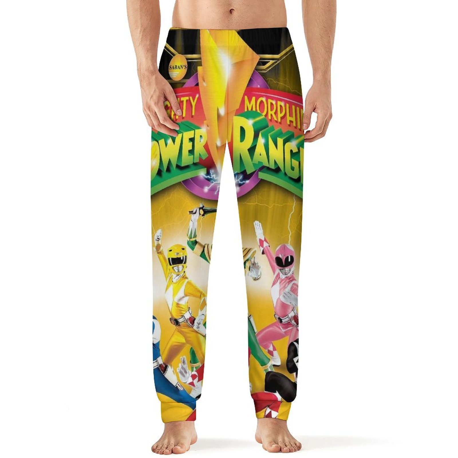 Power Ranger Pants Power Rangers Men's Pajama Pants Ultra Lightweight Pjs Bottoms ...