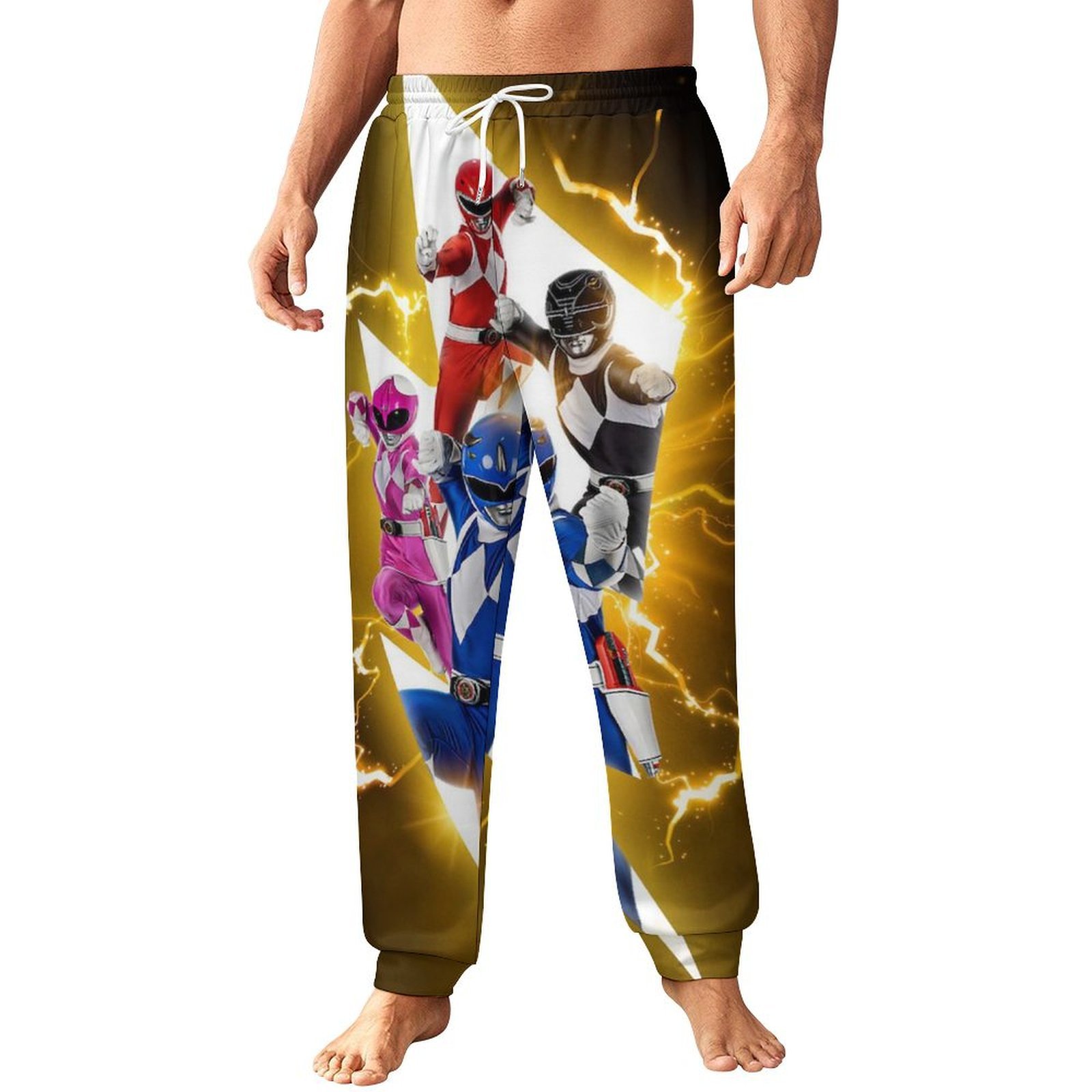 Power Ranger Pants Power Rangers Men's Sweatpants Trousers 3D Printed Joggers Track Pants ...