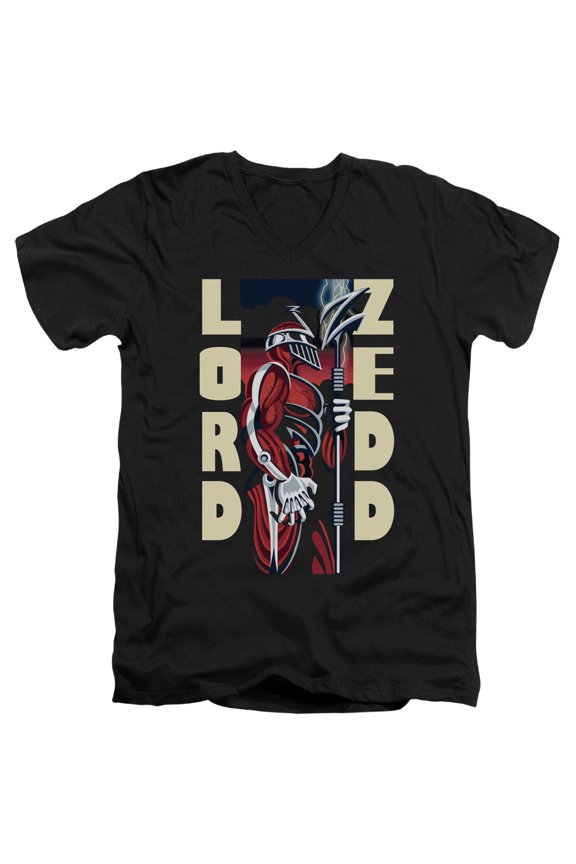 Power Rangers Men's Zedd Deco Slim Fit T-shirt Black