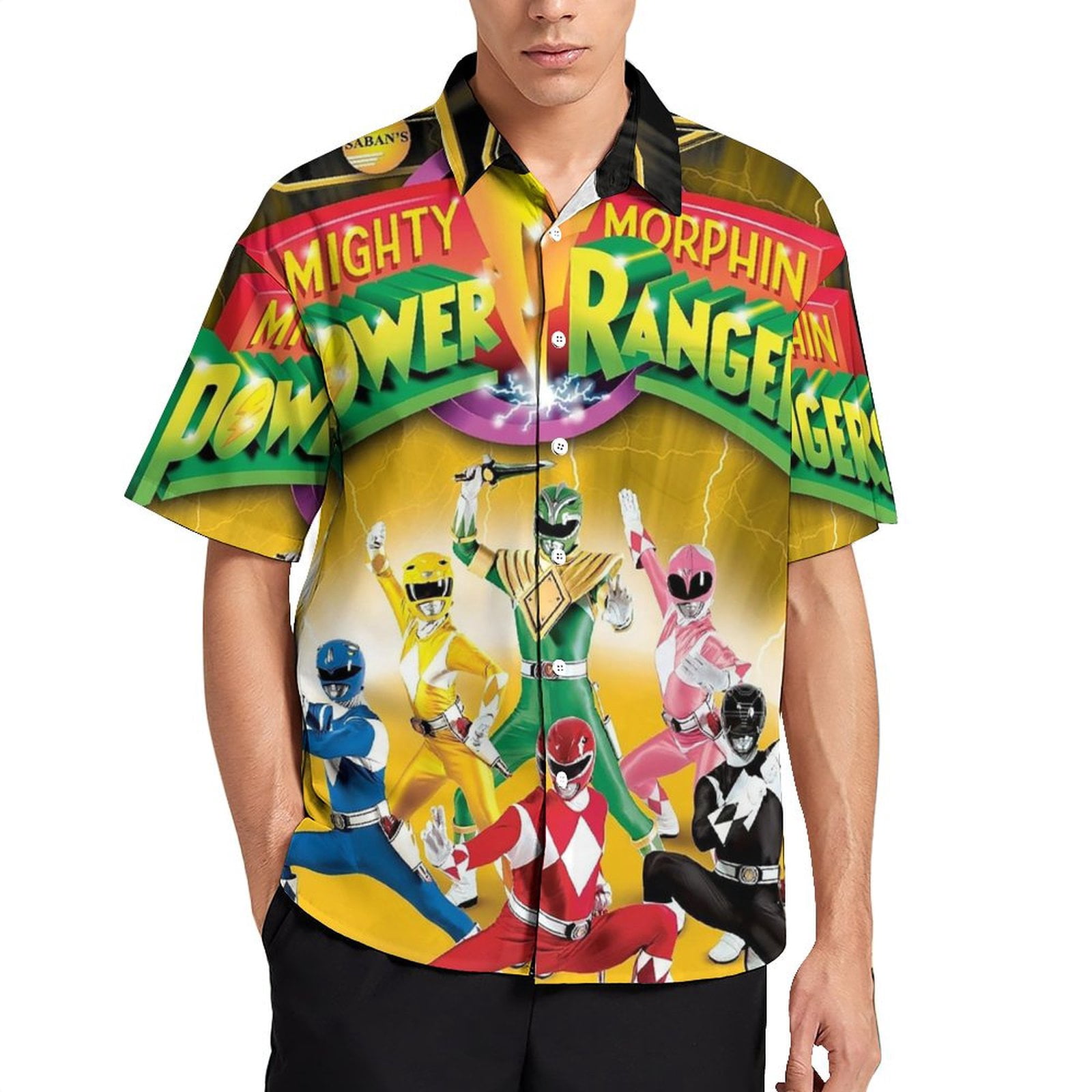 Mens Power Ranger Shirt