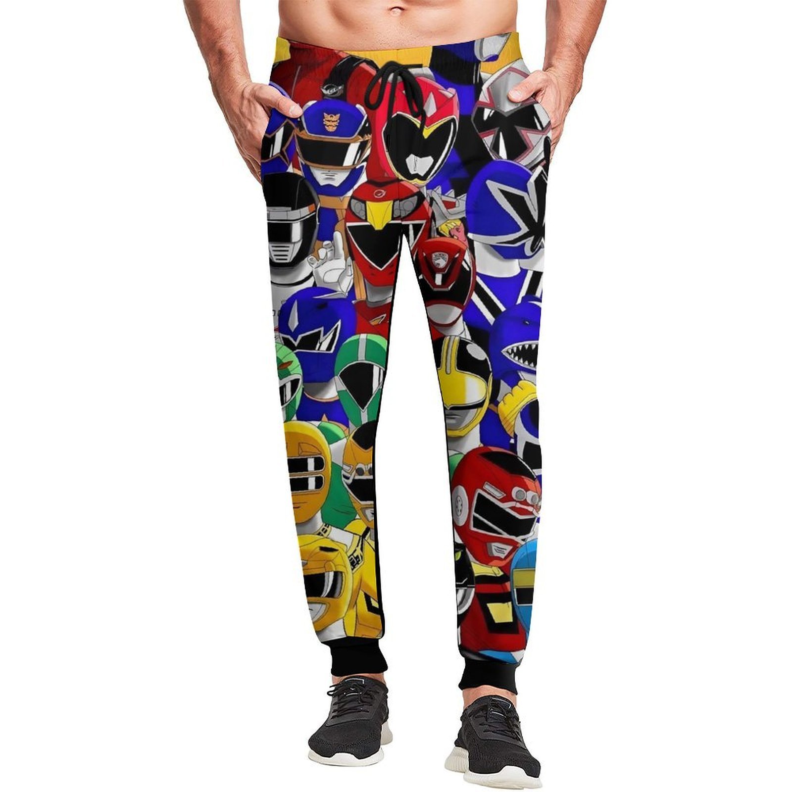 Power Ranger Pants Power Rangers Mens Sweatpants Joggers Pants Trousers 3D Novelty Casual ...