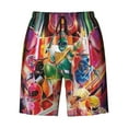 thumbnail image 1 of Power Rangers Mens Swim Trunks Quick Dry Board Shorts with Mesh Lining, Hawaii Beach Shorts Swimwear Bathing Suits, 1 of 7