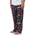 thumbnail image 1 of Power Rangers Mens' All-Over Tossed Print Red Pink Black Yellow Power Ranger Helmet Sleep Lounge Pajama Pants, 1 of 6
