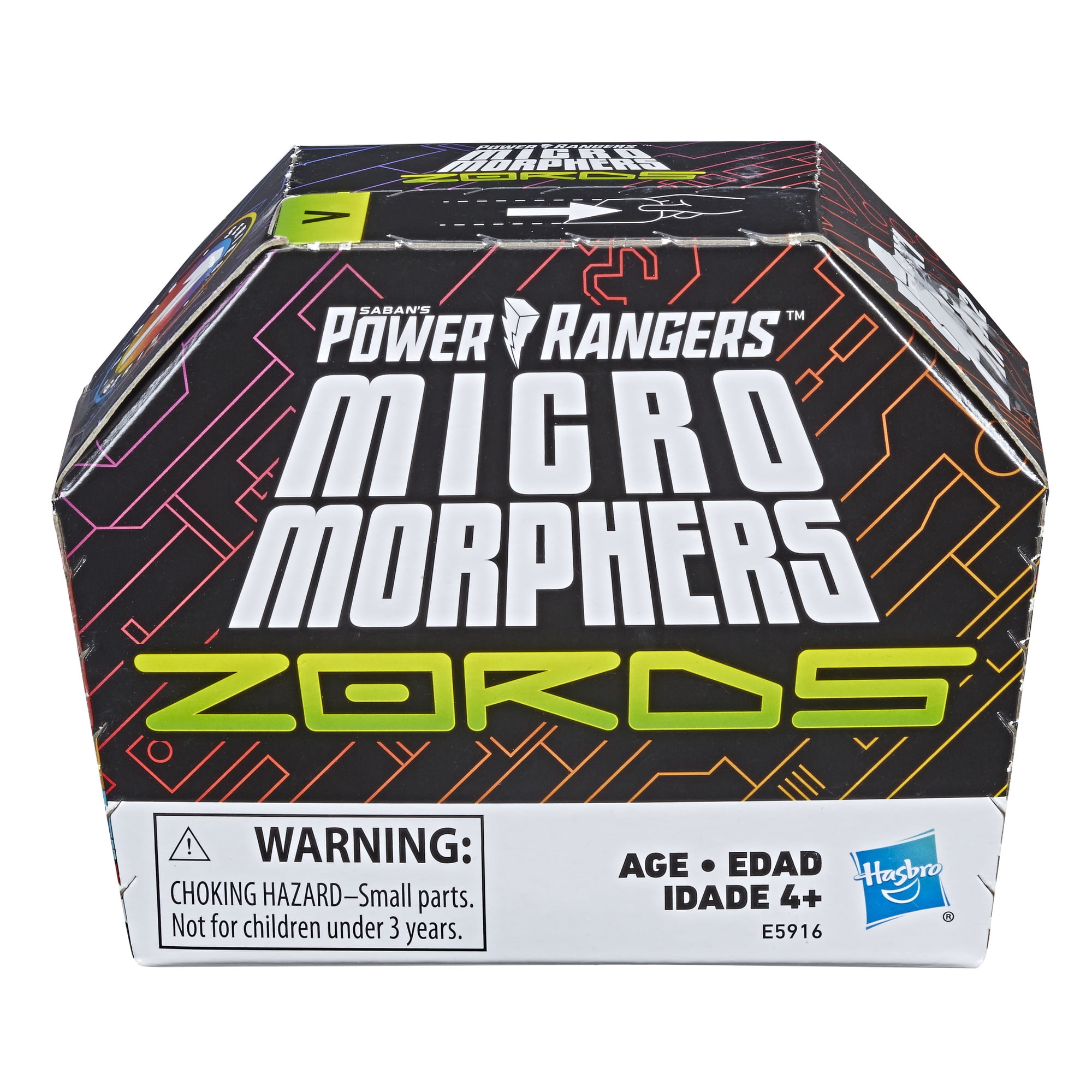 Power Rangers Micro Morphers Zords Series 1 Collectible with Stickers ...