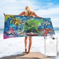 thumbnail image 1 of Power Rangers Microfiber Beach Towel Oversized Lightweight Quick Dry Sand Free Large Towels for Swimming Pool Camping Beach Accessories Travel Things for Vacation Essentials Gift, 1 of 7
