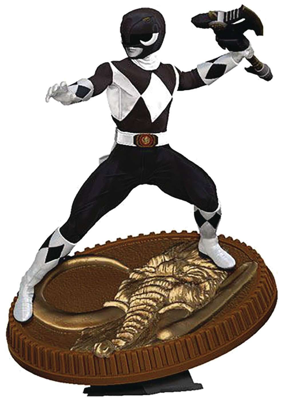 Power Rangers Mighty Morphin Black Ranger Statue - Walmart.com