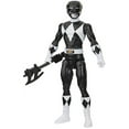 thumbnail image 1 of Power Rangers: Mighty Morphin Black Ranger Toy Action Figure for Boys and Girls (12"), 1 of 5