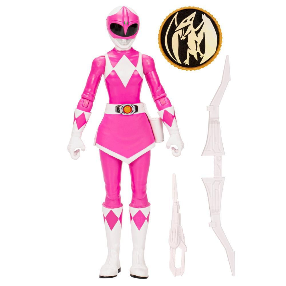 Power Rangers Mighty Morphin Pink Ranger Action Figure Superhero Toy