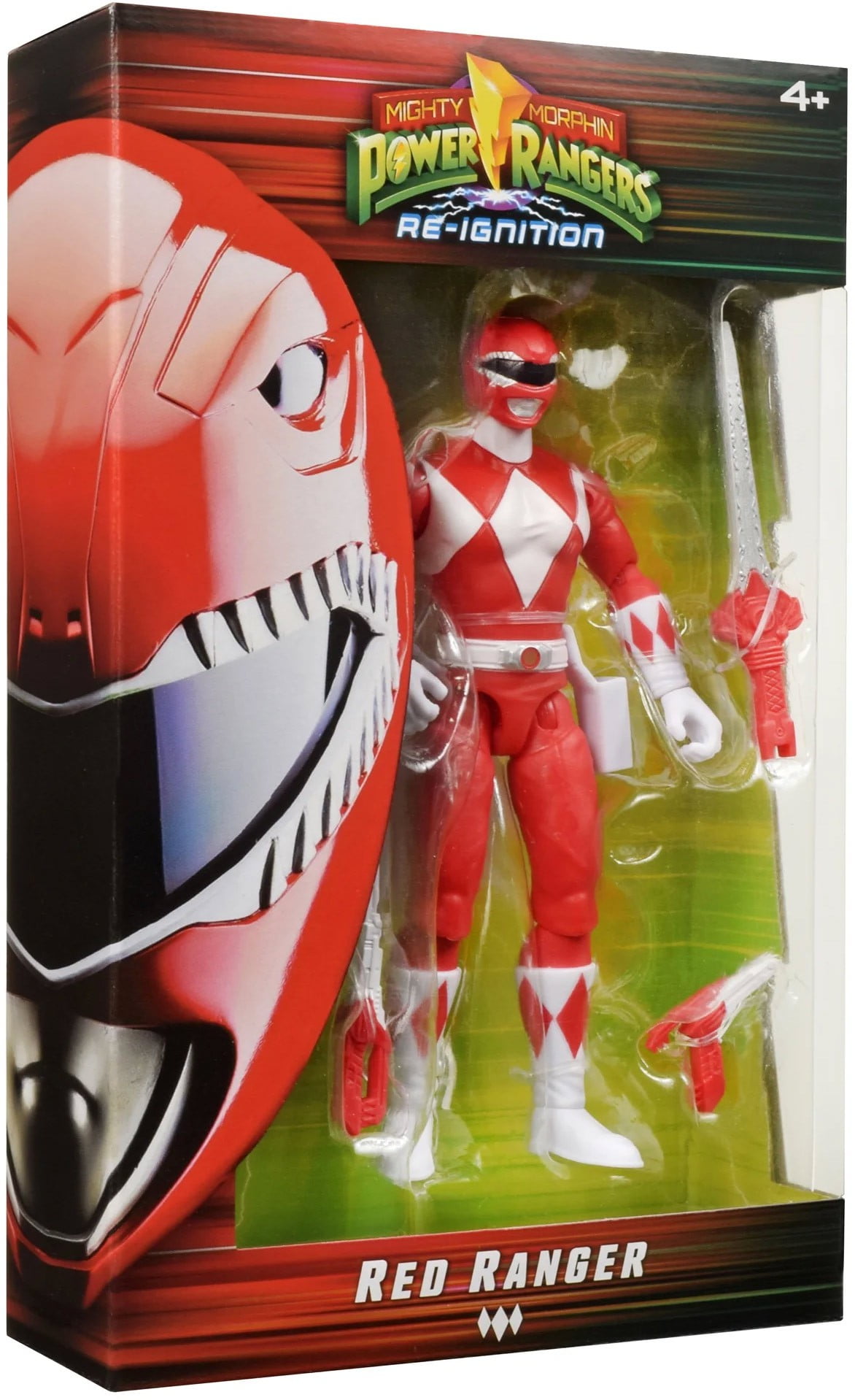 特撮 Power Rangers - Red Ranger Actn Power Rangers Mighty Morphin Re-Ignition Red Ranger Action