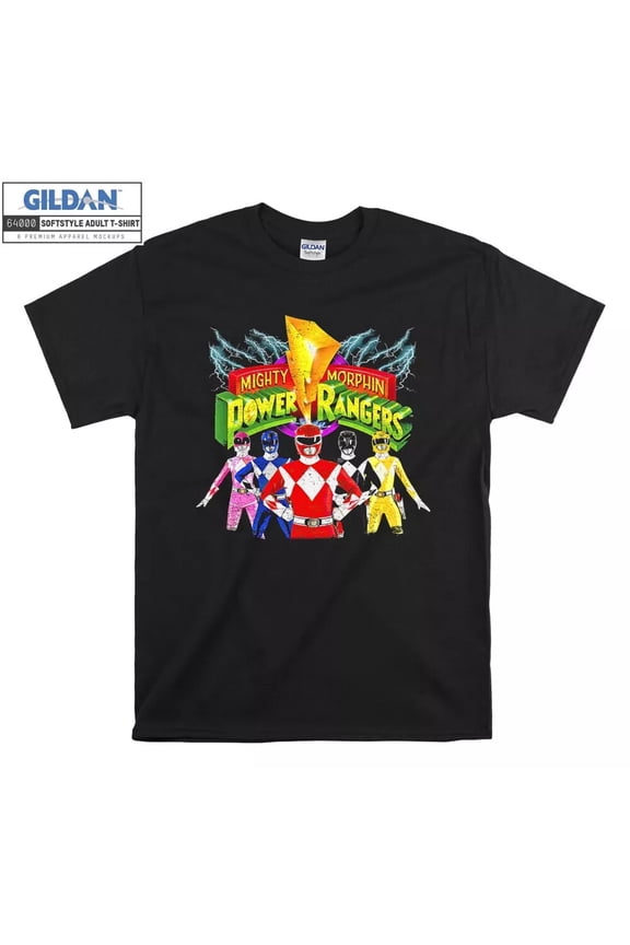 Power Rangers Mighty Morphin T-shirt Gift Hoodie Tshirt Men Women Unisex F482