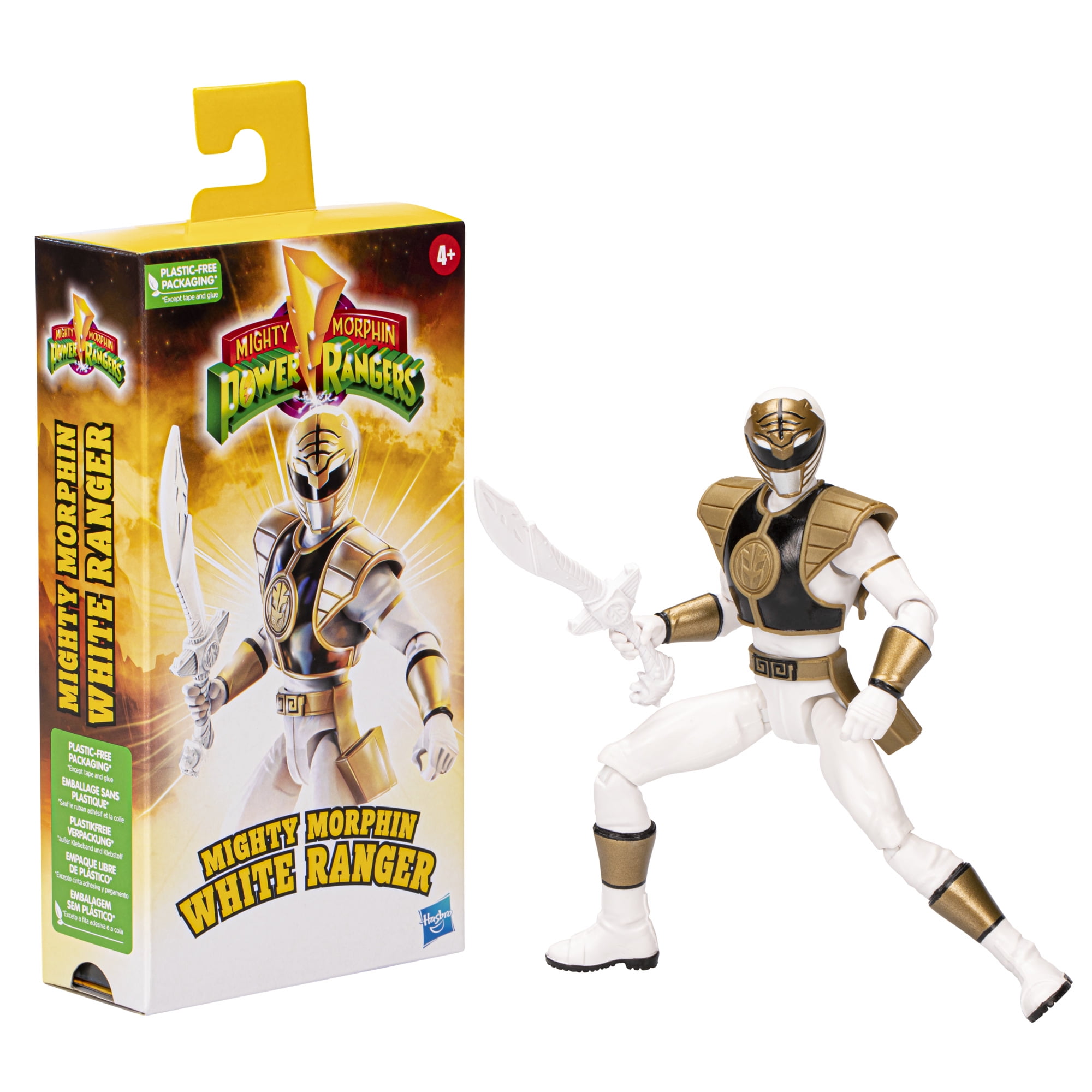 Mighty Morphin Power Rangers/ White Ranger Ultimate Action Figure