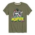 thumbnail image 1 of Power Rangers - Morphin Time Black - Boy's Short Sleeve Tee, 1 of 4