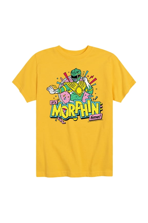 - Morphin Time Green - Boy's Short Sleeve Tee