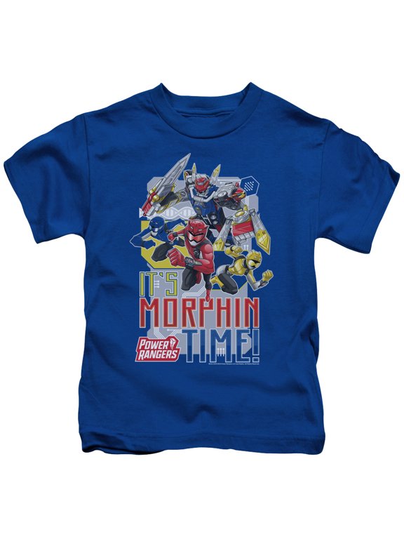 Power Rangers - Morphin Time - Juvenile Short Sleeve Shirt - 4