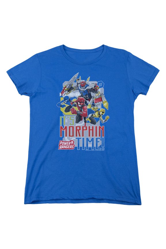 Power Rangers - Morphin Time - Women's Short Sleeve Shirt - Medium