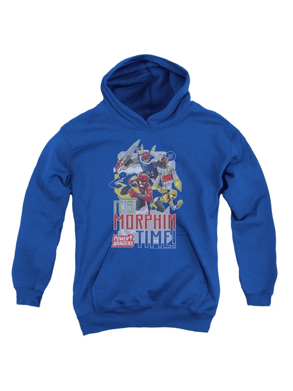 Power Rangers - Morphin Time - Youth Hooded Sweatshirt - Large