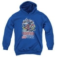 thumbnail image 1 of Power Rangers Morphin Time Youth Pullover Hoodie Sweatshirt Royal Blue, 1 of 1