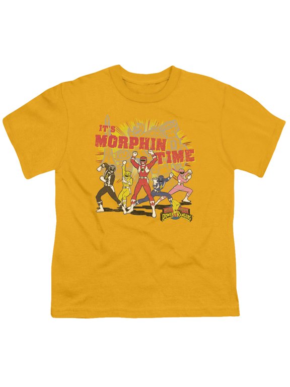 - Morphin Time - Youth Short Sleeve Shirt - Small