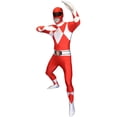 thumbnail image 1 of Power Rangers Morphsuit Adult Costume Red, 1 of 2