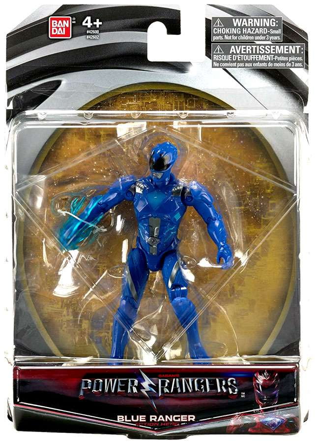 Power Rangers Movie Blue Ranger Action Figure - Walmart.com