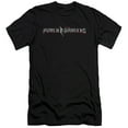 thumbnail image 1 of Power Rangers - Movie Logo - Premium Slim Fit Short Sleeve Shirt - Large, 1 of 2