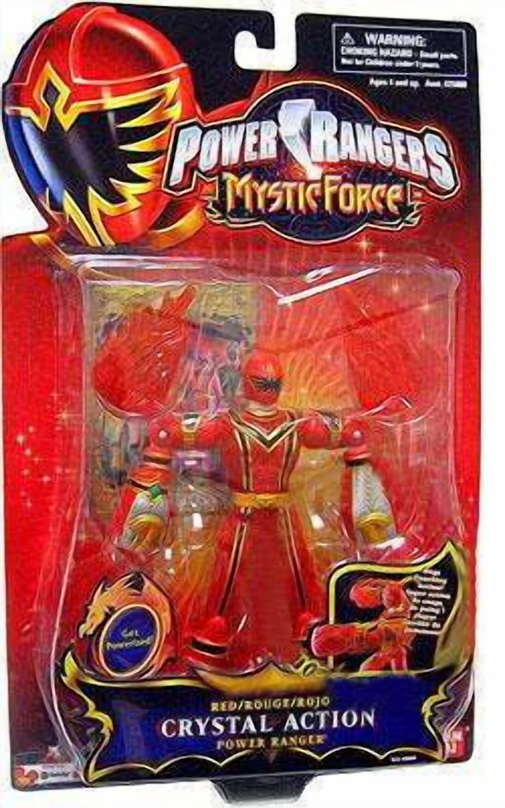 Power Rangers Mystic Force Red Crystal Action Power Ranger Action ...