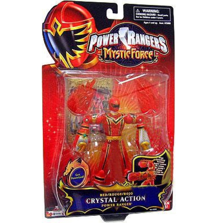 Power Rangers Mystic Force Red Crystal Action Power Ranger Action