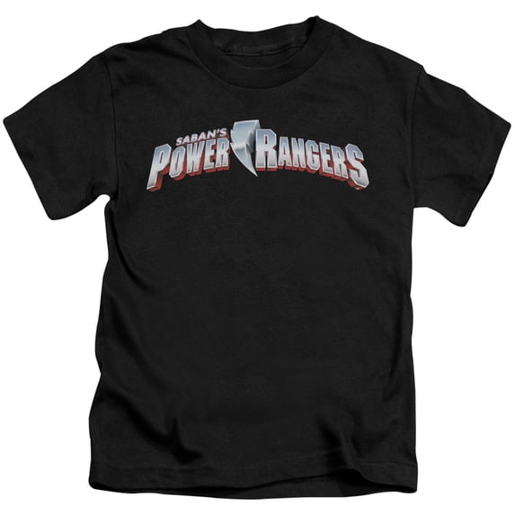 Power Rangers New Logo Youth 18/1 T-Shirt Black