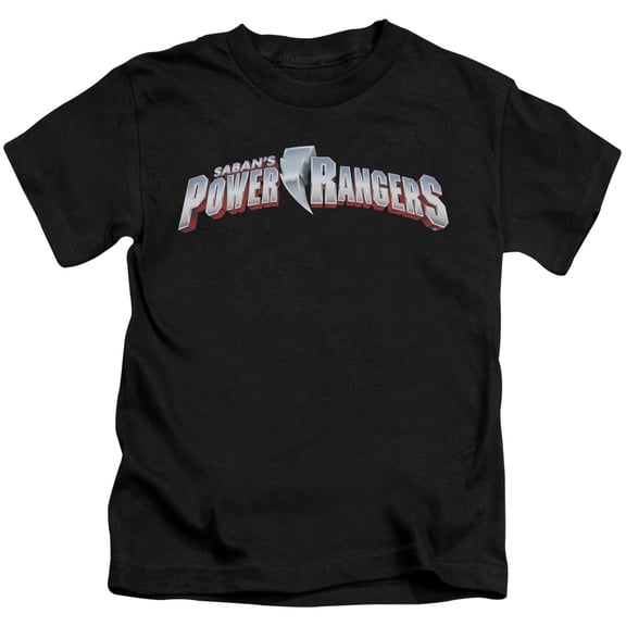 Power Rangers - New Logo - Juvenile Short Sleeve Shirt - 7