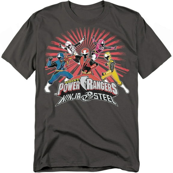 Power Rangers T-Shirt Ninja Blast Unisex Graphic Tee For Men & Women