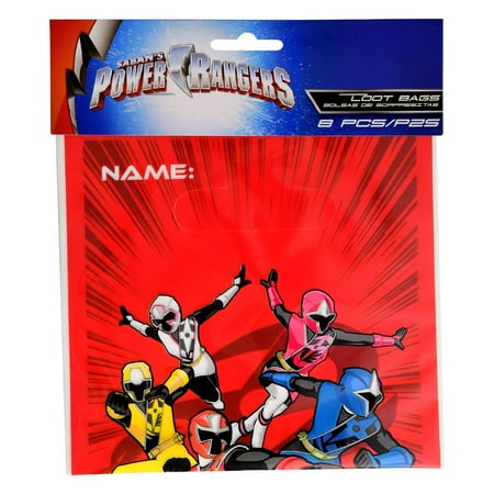 Power Rangers 'Ninja Steel' Favor Bags (8ct)