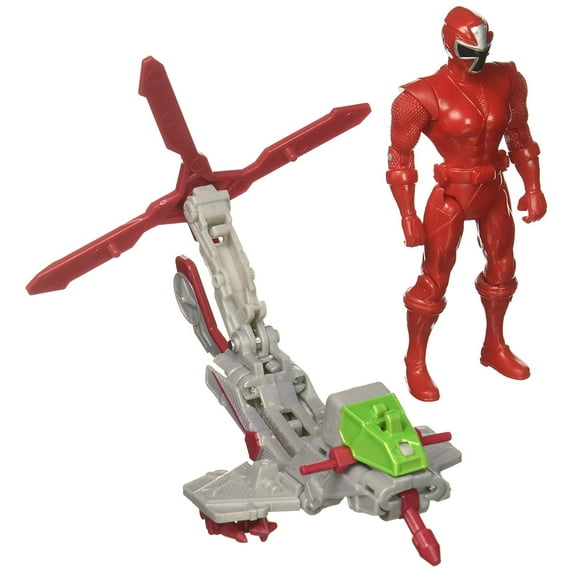 Power Rangers Ninja Steel Megamorph Copter Red Action Figure
