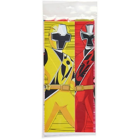 Power Rangers Ninja Steel Plastic Table Cover, 54" x 96"