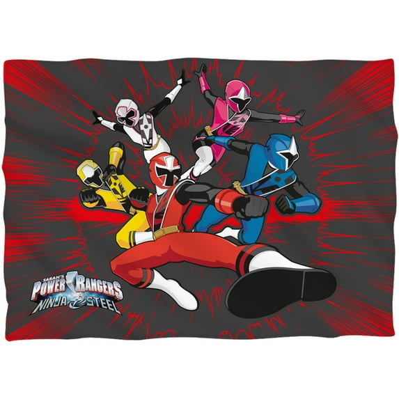 Power Rangers Ninja Team (Front/Back Print) Pillow Case