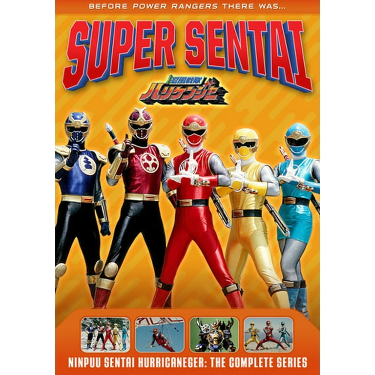 Free Shipping! Power Rangers: Ninpuu Sentai Hurricaneger