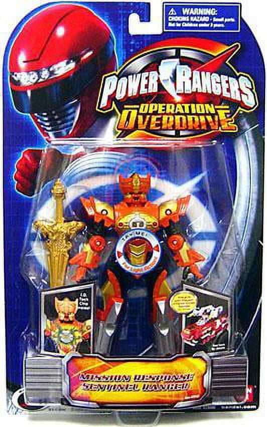 Power Rangers Operation Overdrive Red Sentinel Ranger