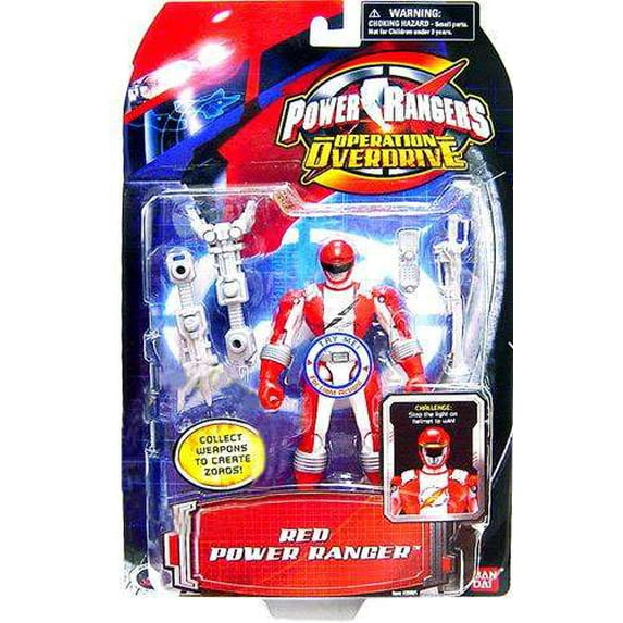 Power Rangers Operation Overdrive Red Power Ranger Action Figure