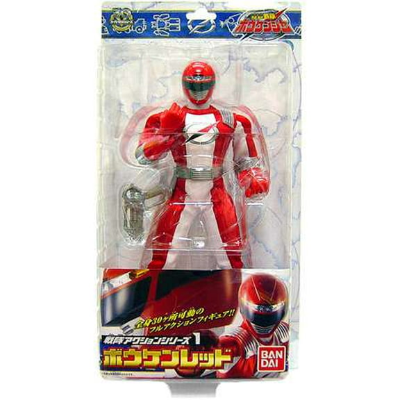 Power Rangers Operation Overdrive Red Ranger Action Figure (Japanese)