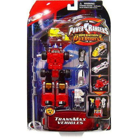 Power Rangers Operation Overdrive TranxMax Vehicles (Set A)