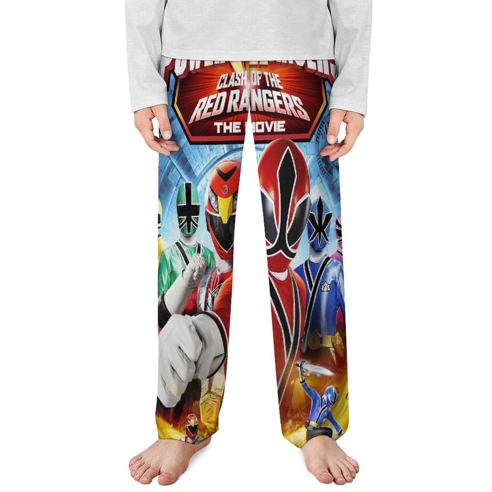Power Ranger Pants Power Rangers Pajama Pants Sleep Pants Soft Elastic Waist Pajama ...