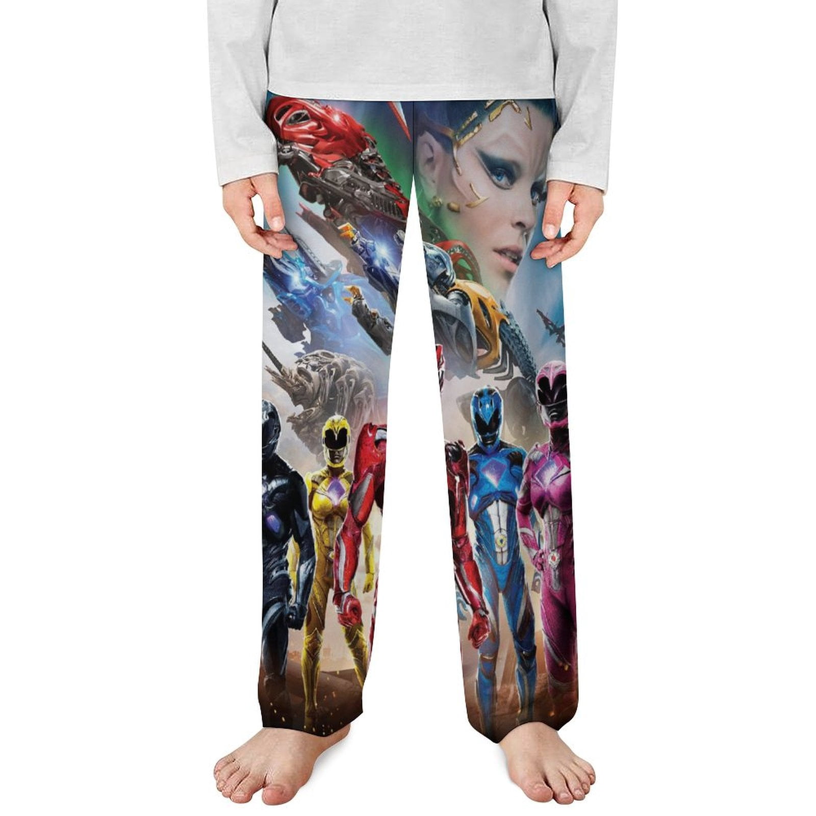 Power Rangers Pajama Pants for Kids Long Sleep Plaid Pants Soft Lounge ...