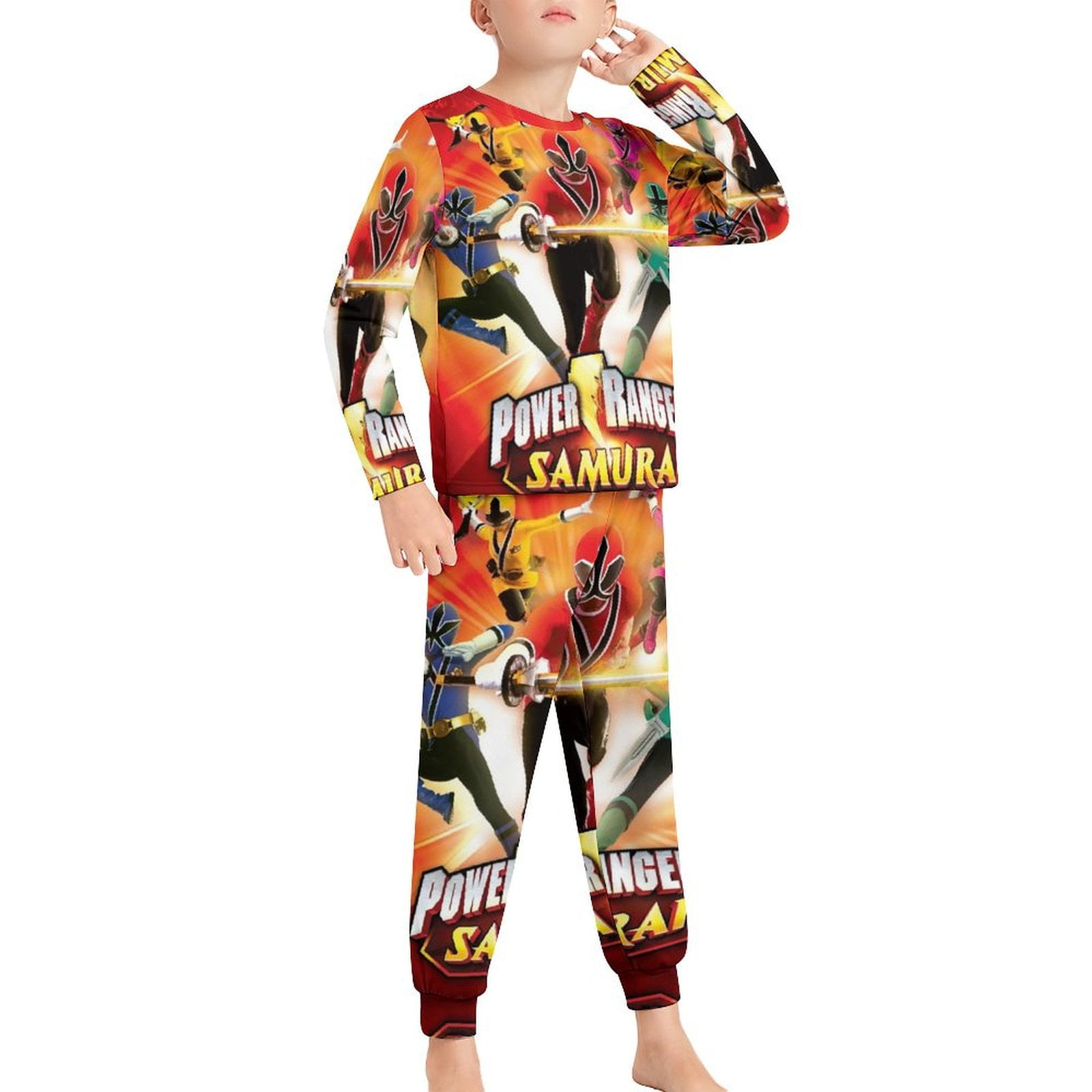 Power Rangers Pajamas 2 Piece Pjs Set Sleepwear - Walmart.com