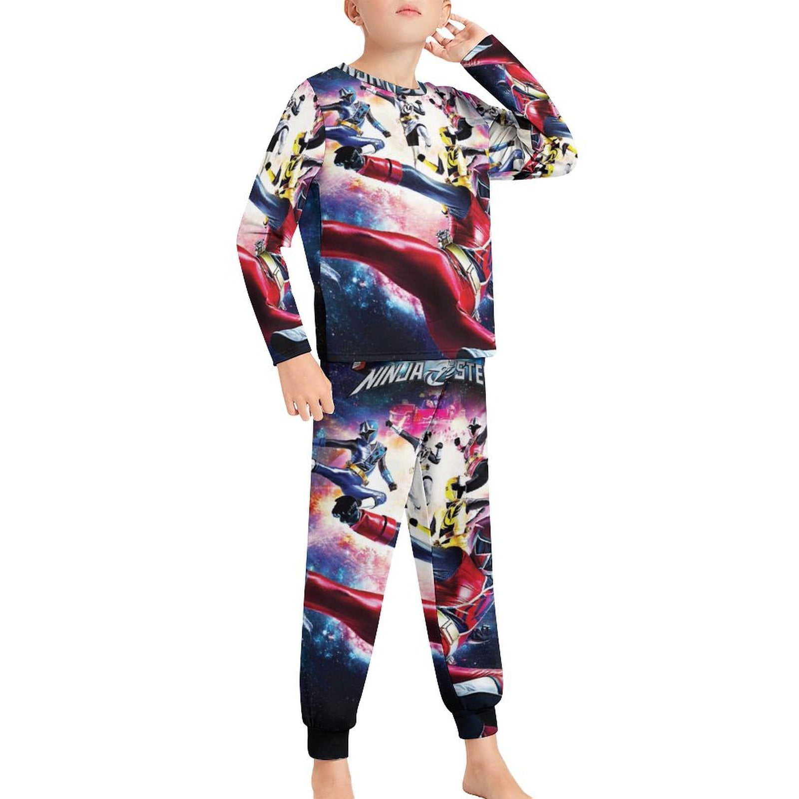 Power Rangers Pajamas 2 Piece Pjs Set Sleepwear - Walmart.com