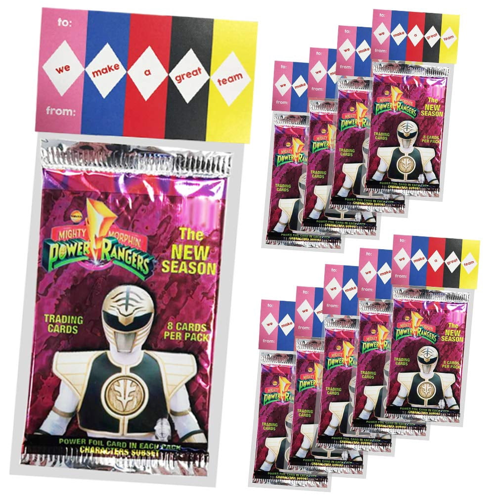 Power Rangers Party Favors, MMF7 We Make A Great Team 10 Pack, New ...