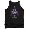 thumbnail image 1 of Power Rangers Pink Ranger Adult Tank Top Black, 1 of 1