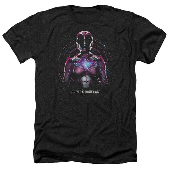 Power Rangers - Pink Ranger - Heather Short Sleeve Shirt - X-Large