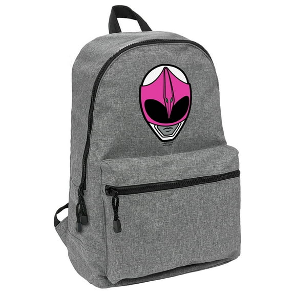 Power Rangers Pink Ranger Helmet Lightweight Backpack for Work School Daily Use Packable for Travel