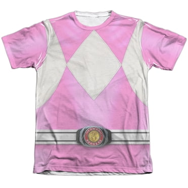 Pink Power Ranger Merchandise Mighty Morphin Power Rangers Pink Ranger Costume T-Shirt - Walmart.com