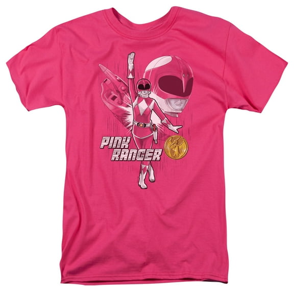 Power Rangers - Pink Ranger - Short Sleeve Shirt - Small